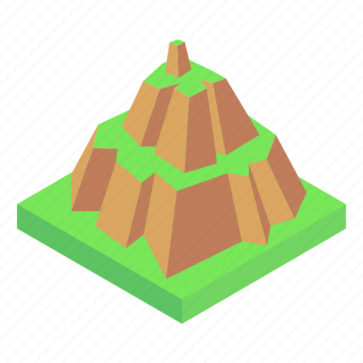 Mountain, mountain rocks, hills, rocks, landscape icon - Download on Iconfinder