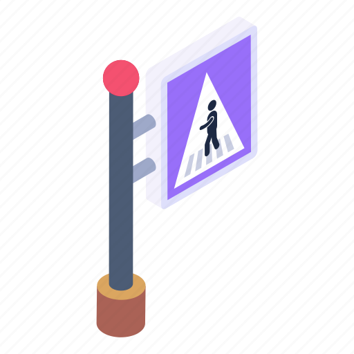 Road sign, pedestrian roadboard, pedestrian sign, fingerpost, roadboard icon - Download on Iconfinder