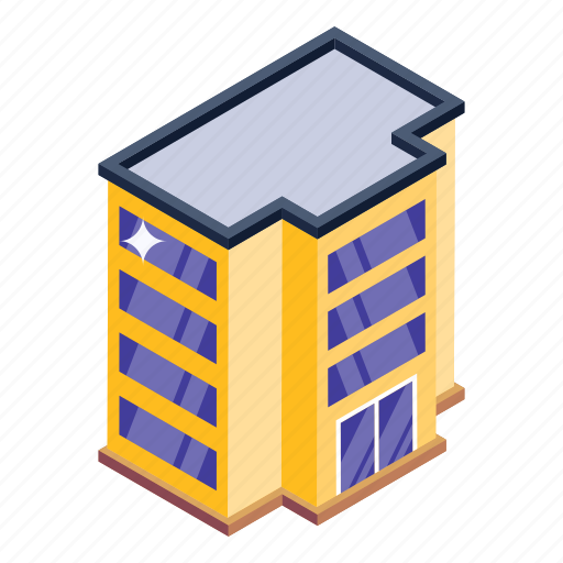 Modern architecture, hotel, building, accommodation, estate icon - Download on Iconfinder