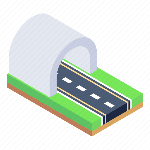 Train tunnel, tunnel, underpass, passage icon - Download on Iconfinder