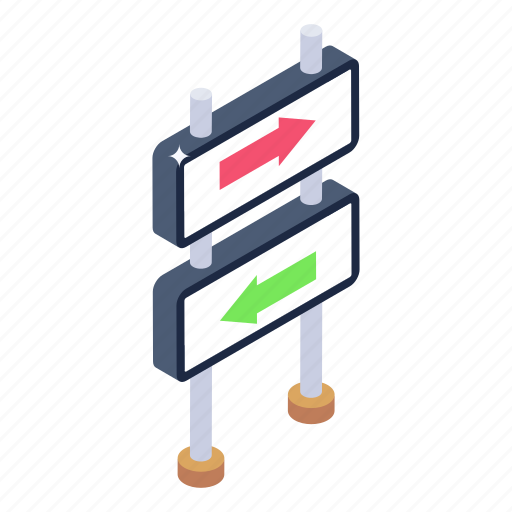 Direction, signs icon - Download on Iconfinder on Iconfinder