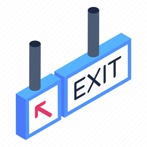 Exit icon - Download on Iconfinder on Iconfinder
