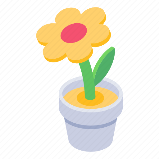 Flower, pot icon - Download on Iconfinder on Iconfinder