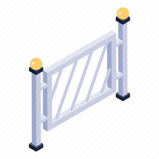 Steel, fence icon - Download on Iconfinder on Iconfinder