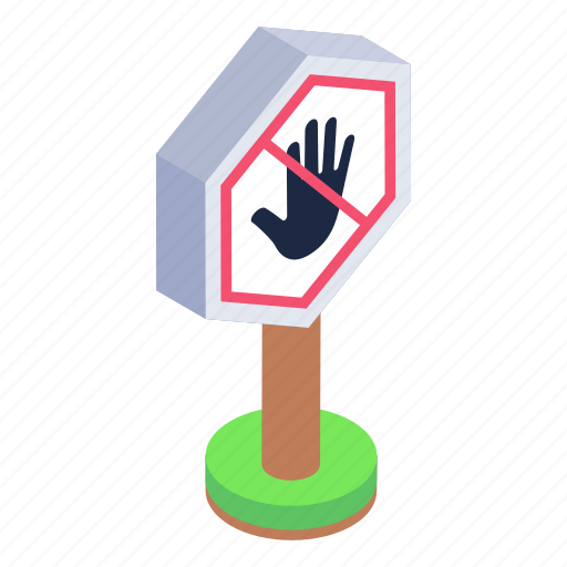 Stop, warning icon - Download on Iconfinder on Iconfinder
