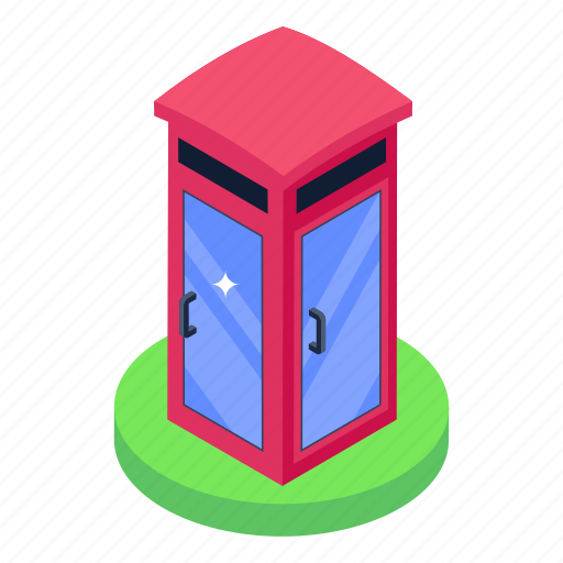 Telephone, booth icon - Download on Iconfinder on Iconfinder