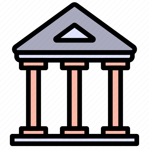 City, urban, town, street, monument, bank, museum icon - Download on Iconfinder