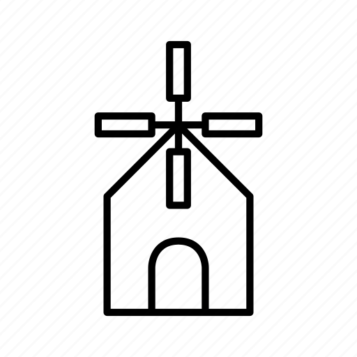 Area, city, town, urban, windmill icon - Download on Iconfinder