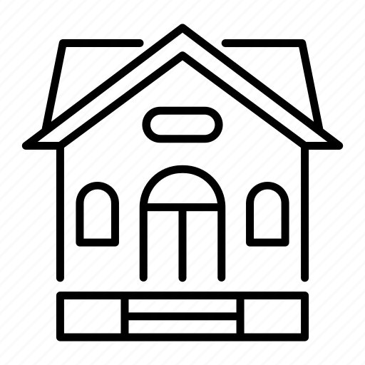 Building, front, home, house, urban icon - Download on Iconfinder