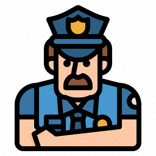 Guard, jobs, police, policeman, security icon - Download on Iconfinder
