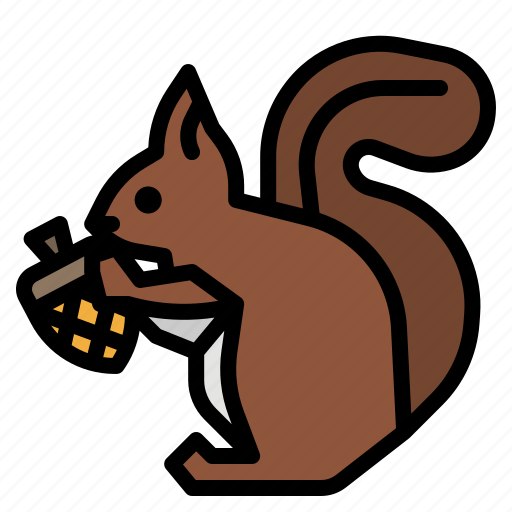 Animal, mammal, rodent, squirrel, wild icon - Download on Iconfinder