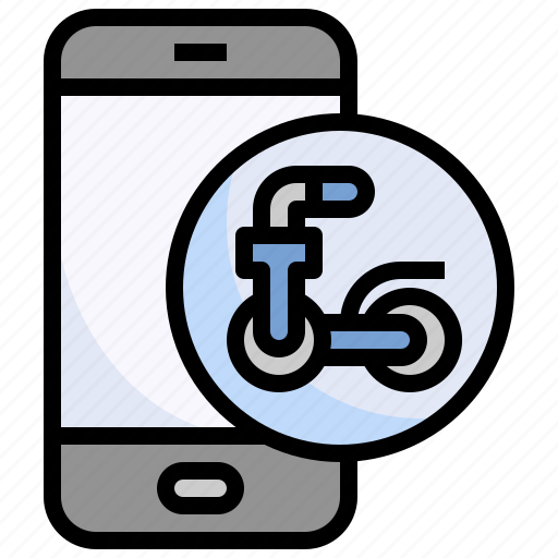 App, scooter, mobile, smartphone, application icon - Download on Iconfinder
