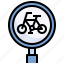 bike, transportation, bicycle, magnifying, glass 