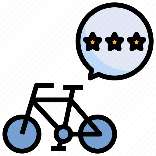 Rating, bike, automobile, transportation, star icon - Download on Iconfinder