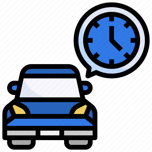 Time, car, parking, transportation, limit icon - Download on Iconfinder
