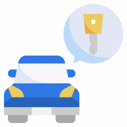 Car, key, passkey, transportation, lock icon - Download on Iconfinder