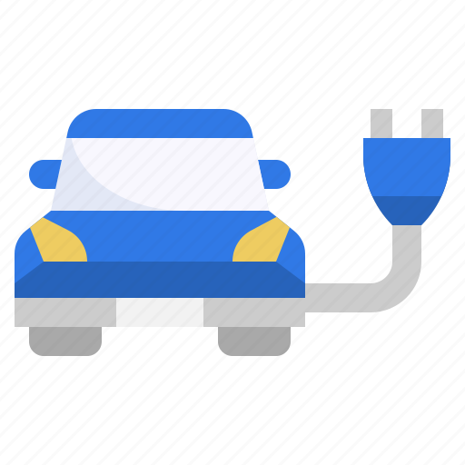 Electric, car, eco, power, transport, transportation icon - Download on Iconfinder