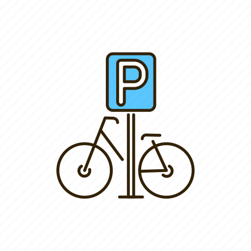 Bicycle, city, parking, rental, transport, vehicle icon - Download on Iconfinder