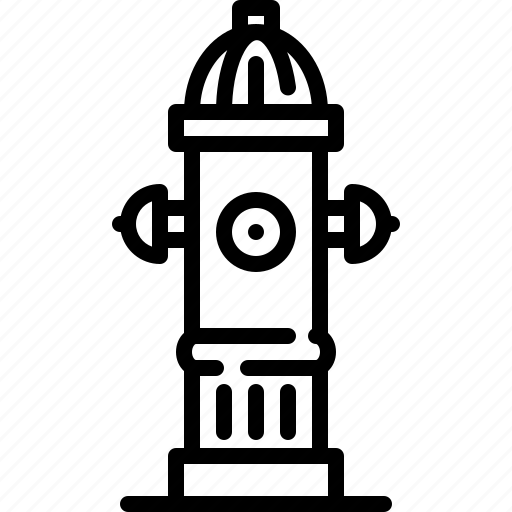 Fire, hydrant, water, firefighter, extinguisher, street, city icon - Download on Iconfinder