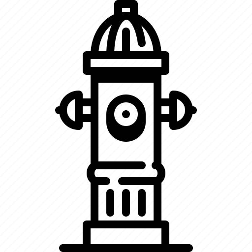 Fire, hydrant, water, firefighter, extinguisher, street, city icon - Download on Iconfinder