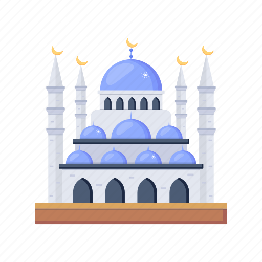 Istanbul mosque, blue mosque, blue masjid, holy building, religious building icon - Download on Iconfinder