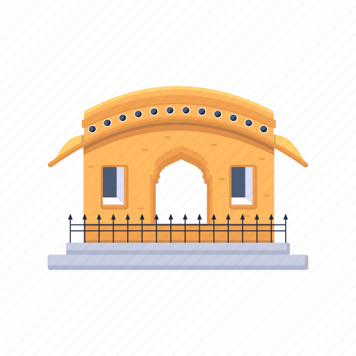 Lahore landmark, naulakha pavilion, lahore monument, bangla dome, famous building icon - Download on Iconfinder