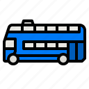 bus, double, decker, tourism, transportation