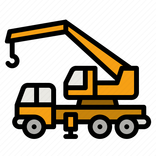 Crane, heavy, vehicle, breakdown, construction icon - Download on Iconfinder