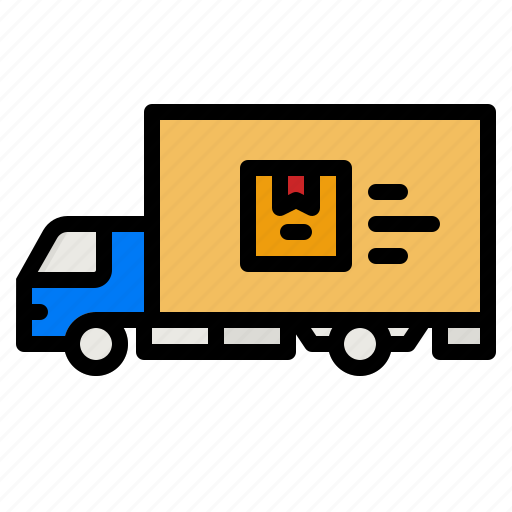 Delivery, transport, mover, truck, lorry icon - Download on Iconfinder