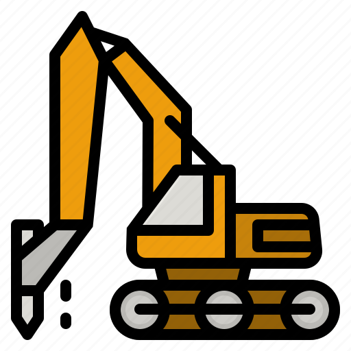 Drilling, machine, heavy, vehicle, construction icon - Download on Iconfinder