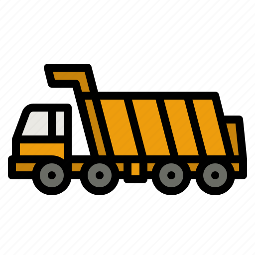 Dumper, truck, heavy, vehicle, construction icon - Download on Iconfinder