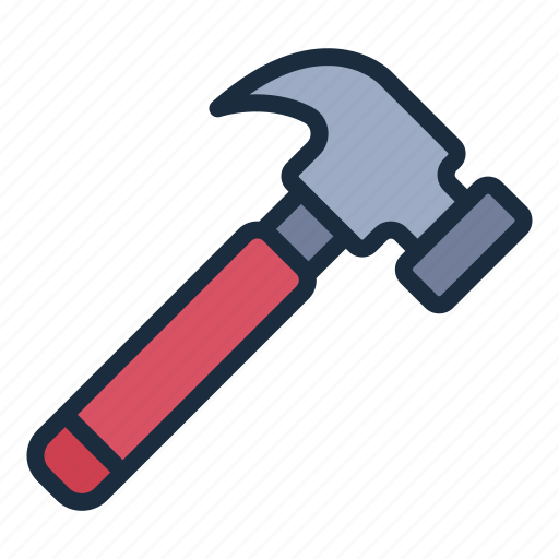 Hammer, tool, repair, civil, engineering, construction, fix icon - Download on Iconfinder