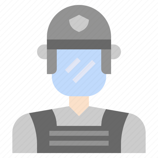 Forces, mask, military, police, protection, riot, special icon - Download on Iconfinder