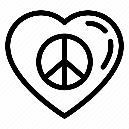 Love, peace, pacifism icon - Download on Iconfinder