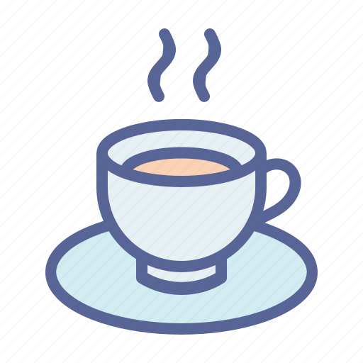Cup, saucer, hot, beverage, tea, drink, coffee icon - Download on Iconfinder