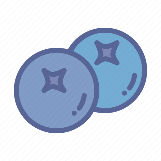 Blueberry, berry, berries, fruit icon - Download on Iconfinder