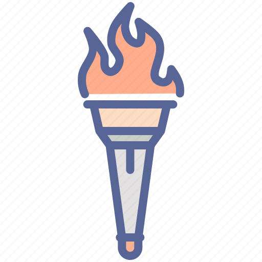 Olympics, torch, flame, sports, fire, game icon - Download on Iconfinder