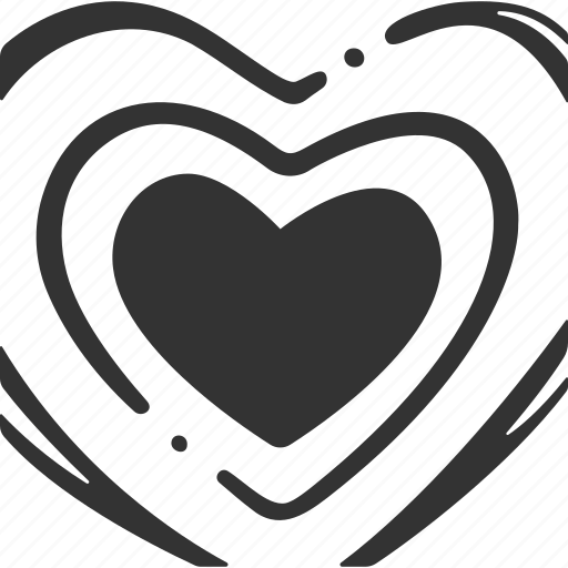 Heart, love, healthy, valentine, pulse, heartbeat, decoration icon - Download on Iconfinder