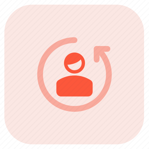 Change, reload, refresh, single user icon - Download on Iconfinder