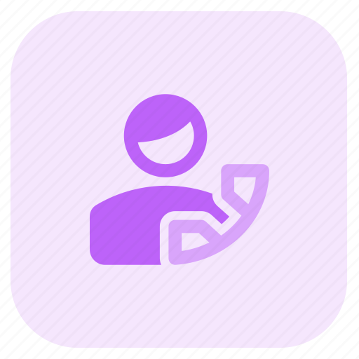Call, phone, single user, communication icon - Download on Iconfinder