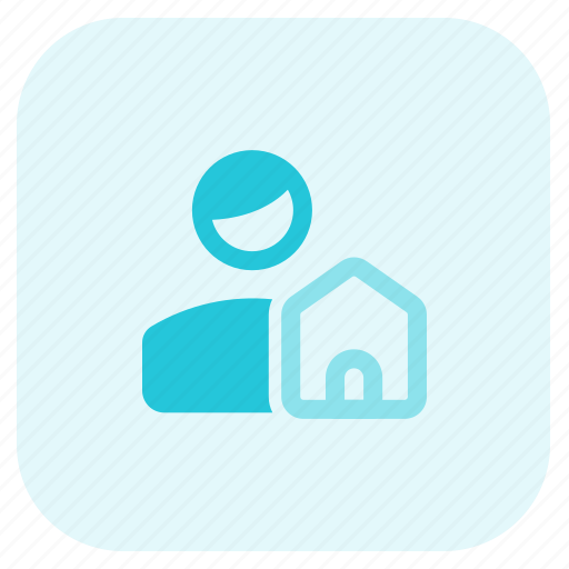 Home, house, single user, building icon - Download on Iconfinder