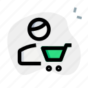 cart, trolley, single user, shopping