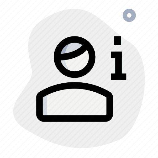 Information, info, single user, data icon - Download on Iconfinder