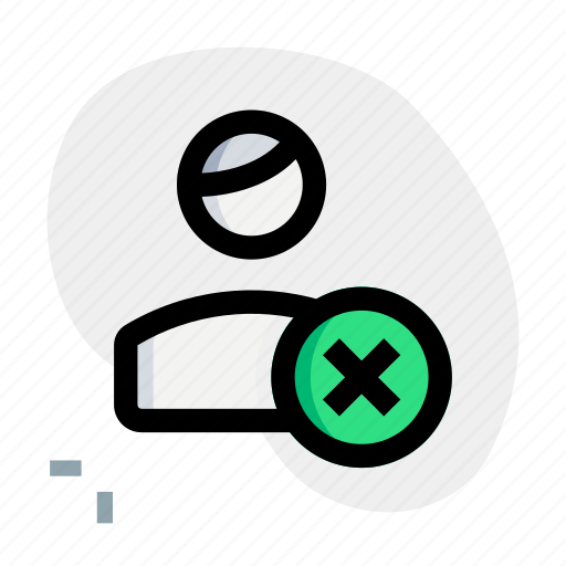 Remove, delete, cancel, single user icon - Download on Iconfinder