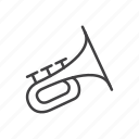 brass, piccolo, trumpet