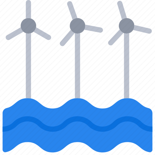 Clean, energy, offshore, turbines, wind icon - Download on Iconfinder
