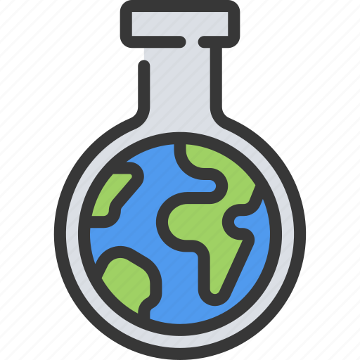Chemistry, green icon - Download on Iconfinder on Iconfinder