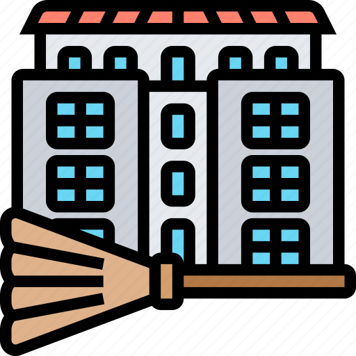 Apartment, cleaning, service, housemaid, housework icon - Download on Iconfinder