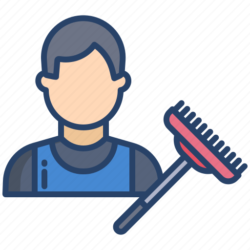 Cleaning, man icon - Download on Iconfinder on Iconfinder