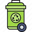 recycle, bin, recycling, sorting, waste